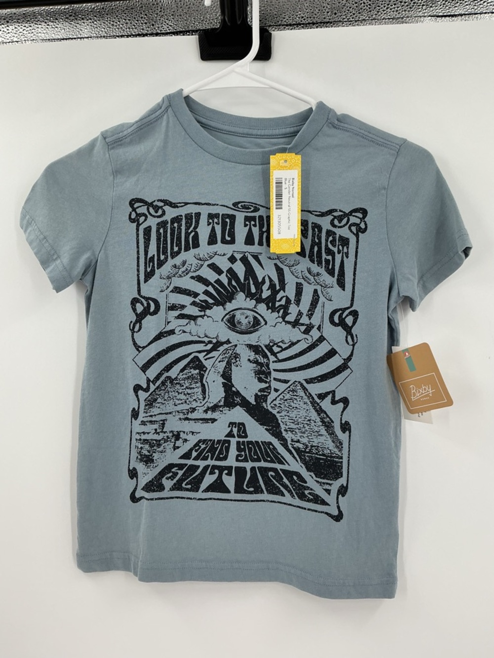 Bixby Nomad The Gender Neutral SS Graphic Tee Blue - S